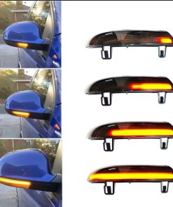 GOLF 5(2004-2009) BLACK DİNAMİK KAYAR AYNA SİNYALİ(SAĞ SOL TAKIM)